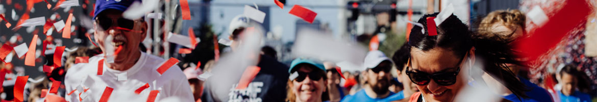 Heart Walk event participants
